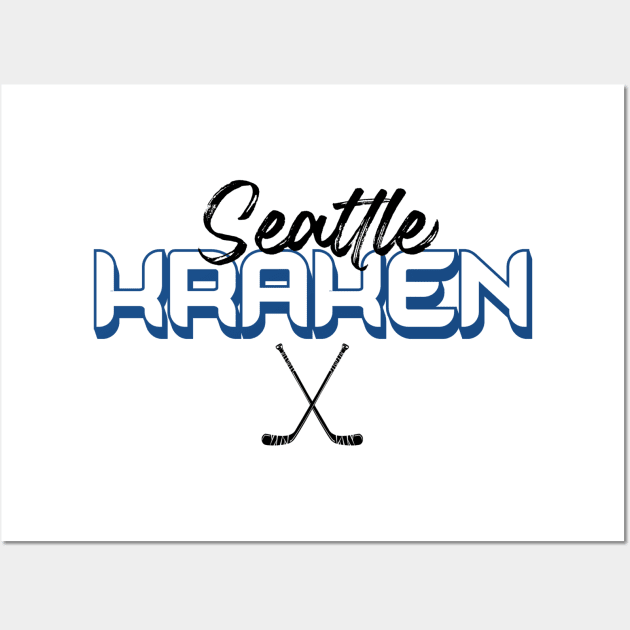 Kraken hockey Wall Art by Cahya. Id